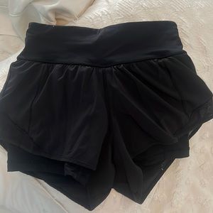 Lululemon black shorts